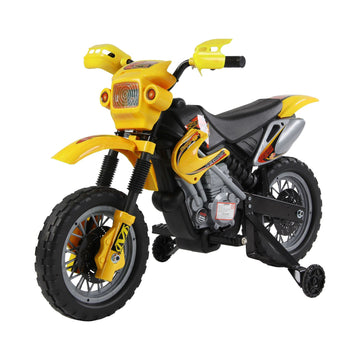 Electric Motorcycle for Kids Ride on Toys-Yellow