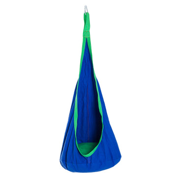 Kids Pod Swing Seat Child Hanging Hammock Seat Nook Tent for Indoor Outdoor Use