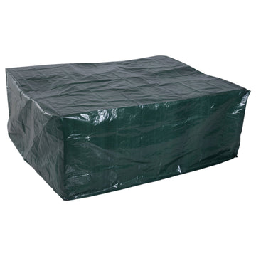 Garden Furniture Cover, Waterproof Anti-UV Large Protective Patio Set Covers, 235 x 190 x 90cm, Green