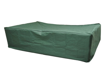 Outdoor Garden Furniture Cover Waterproof, Anti-UV 600D Heavy Duty Oxford Fabric Patio Furniture Cover for Rectangular Sofa Table Set, Green, 245 x 165 x 55 cm