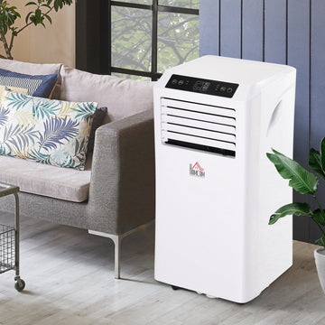 9000 BTU Air Conditioning Unit, 3-in-1 Portable Air Conditioner, Dehumidifier, Cooling Fan with Remote Control, Digital Display, 2 Speeds, 24H Timer, Window Venting Kit, 18m²