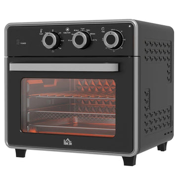 20L 90-230℃ Mini Convection Oven, with Air Fry Function - Black