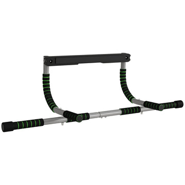 Pull-Up Bar for Doorway, Home Fitness Door Horizontal Push up Bar for Indoor Gym Upper Body Workout, Green