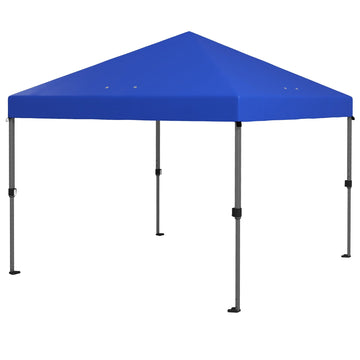 3 x 3m Pop-Up Gazebo, with Accessories - Blue