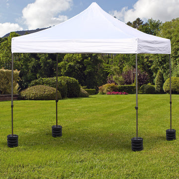 Gazebo Weight Set of 4, Heavy Duty Sand Fillable Gazebo Leg Weights for Marquee Party Tent Canopy, Total 20kg