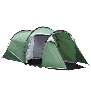 Three-Man, Two-Room Tent - Green