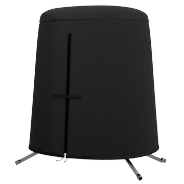 196 x 230 cm Hanging Egg Chair Protective Cover - Black