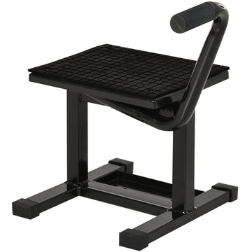 Steel Motorbike Jack Lift, 27.5 / 39.5 H cm - Black