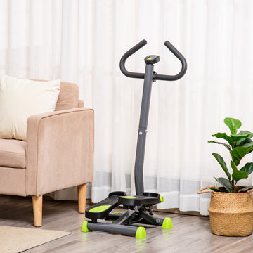 Twister Stepper, Step Machine with Adjustable Resistance, LCD Screen - Grey