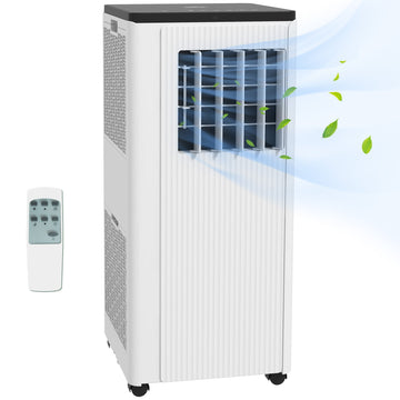 9,000 BTU App-Controlled Mobile Air Conditioner, 20m² Radius - White