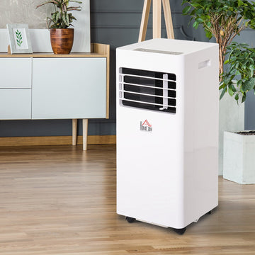 5000 BTU Air Conditioning Unit, 3-in-1 Portable Air Conditioner, Dehumidifier, Cooling Fan with 2 Speeds, 24H Timer, Remote Control, Digital Display, Window Venting Kit, 12m²