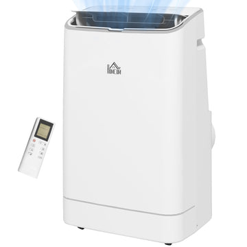 14000 BTU Mobile Air Conditioner, Smart Home WiFi Compatible, with Heater, Cooler, Dehumidifier, Fan, 24H Timer