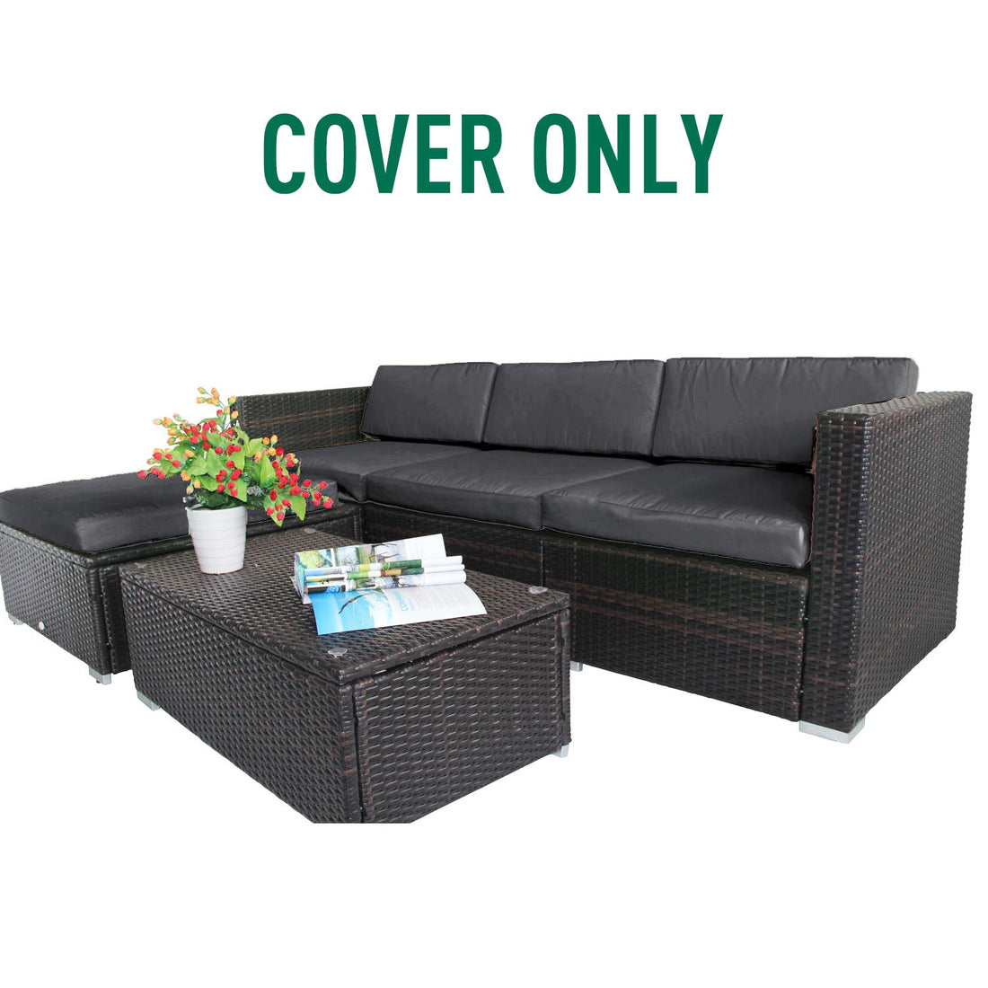 Cushion Cover Replacement Garden Rattan Patio Furniture Seat Cover