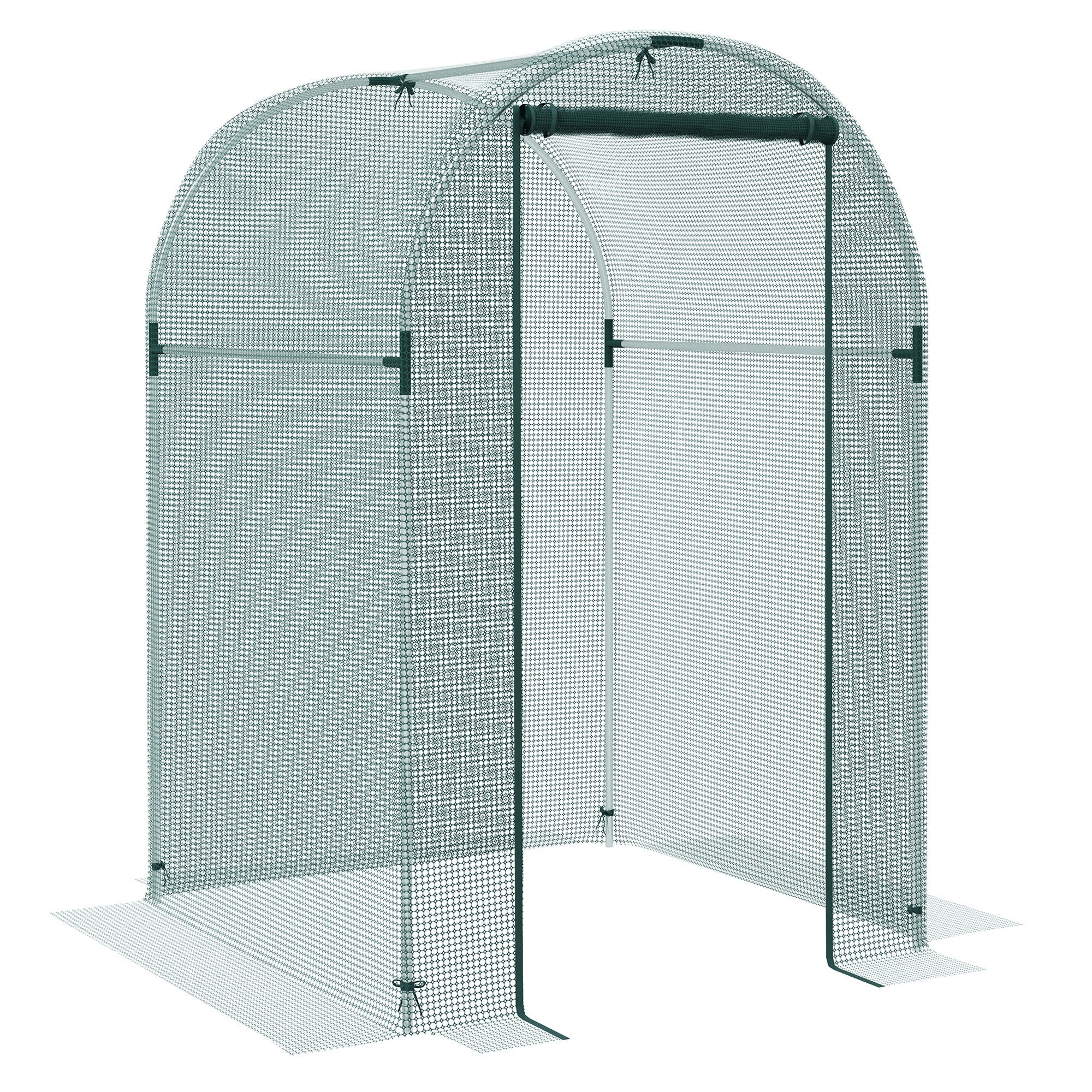 120 x 120cm Mini Polytunnel Greenhouse