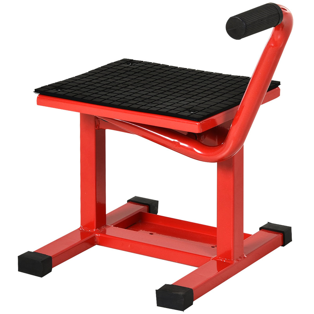Steel Motorbike Jack Lift, 27.5 / 39.5 H cm - Red
