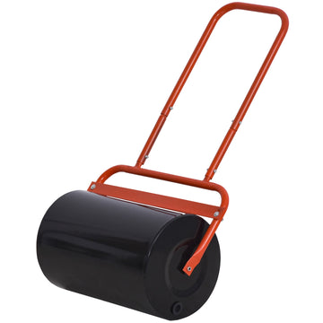 38L Fillable Cylinder Steel Lawn Roller - Red