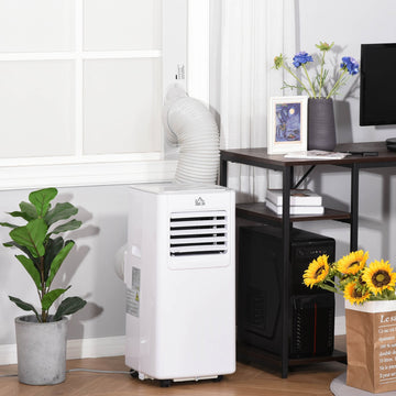 5000 BTU Portable Air Conditioner, 4-in-1 Air Conditioning Unit, Dehumidifier, Cooling Fan with Remote Control, 2 Speeds, 24H Timer, Window Venting Kit, 12m², R290, A Energy Efficiency