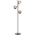 HOMCOM Tree Floor Lamp for Living Room Bedroom with 3 Light, Modern Standing Lamp, (Bulb not Included), 162cm, Grey