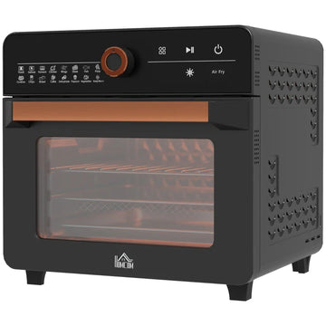 Air Fryer Oven, 20L Mini Oven, Multifunction Countertop Convection Oven with 16 Presets, Adjustable Temp and Time, 1400W