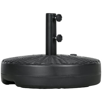 29kg Water/Sand Filled Rattan-Effect Parasol Base