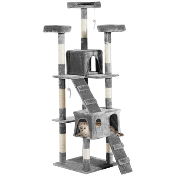 Cat Tree Scratching House, Activity Play Centre