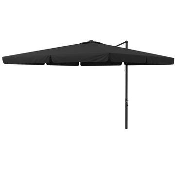 3m Cantilever Parasol, with Four-Position Canopy - Grey
