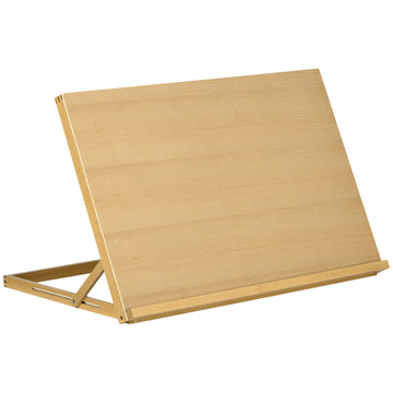 Desktop Table A2 Easel Craft Workstation, Adjustable Beechwood Table Top Easel, Portable Folding Artist Drawing & Sketching Board for Adults, Beginners, Artists Painting