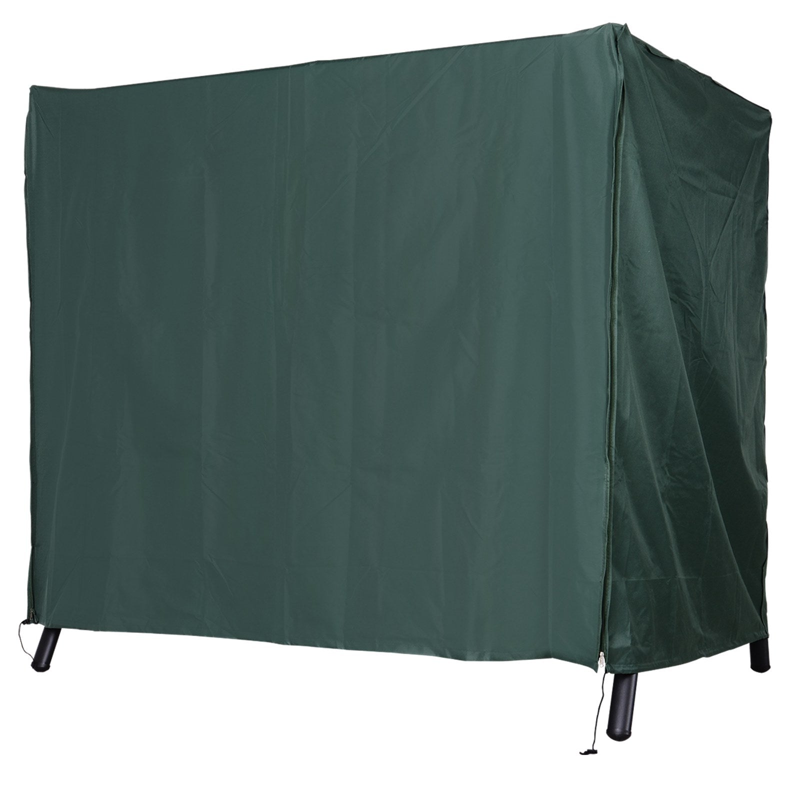 205 x 124cm Three-Seater Swing Chair Protective Cover Deep Green