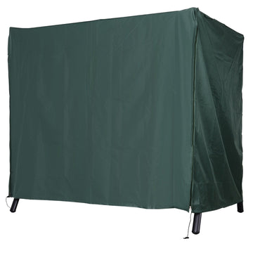 205 x 124cm Three-Seater Swing Chair Protective Cover Deep Green