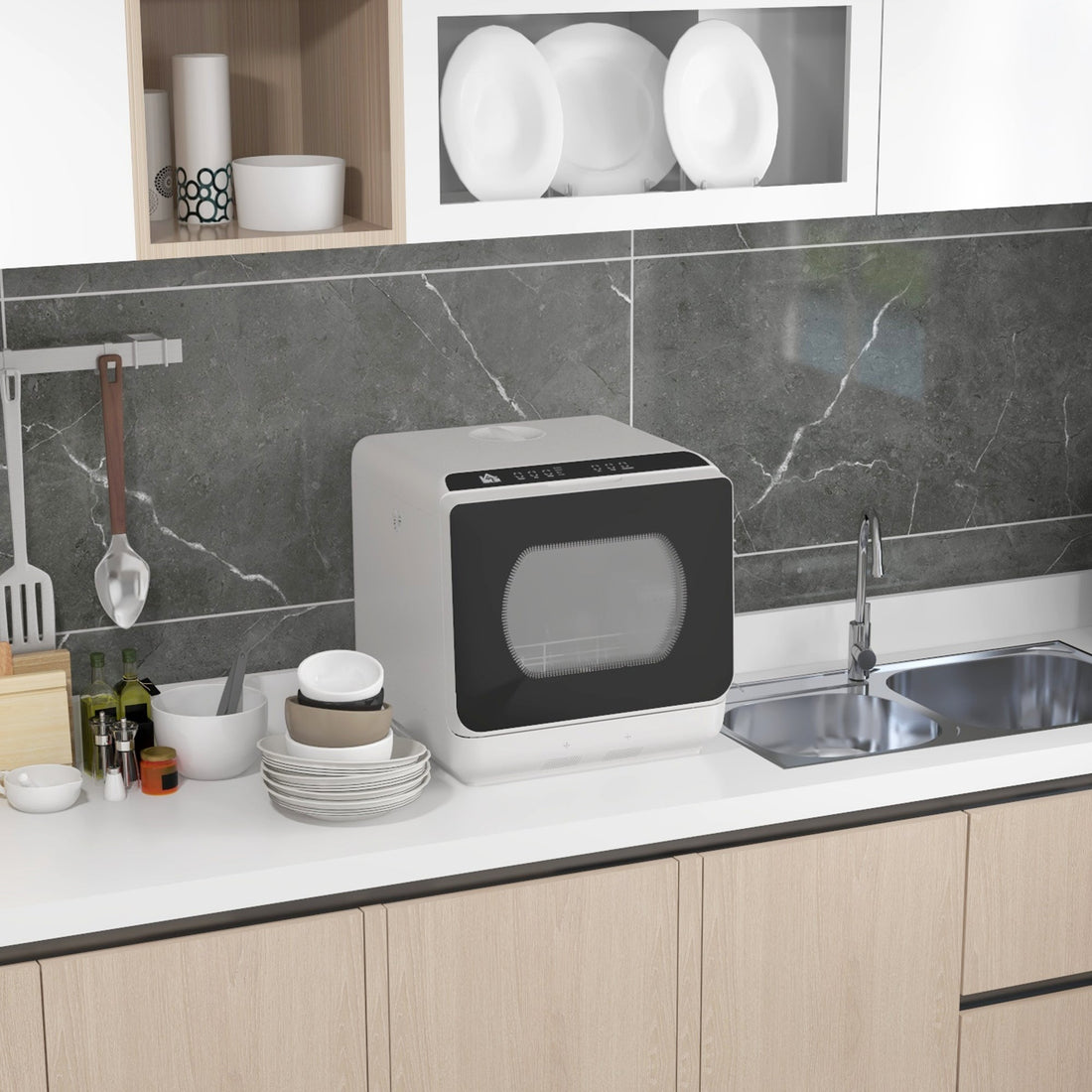 Multi-Program 6L Tabletop Dishwasher