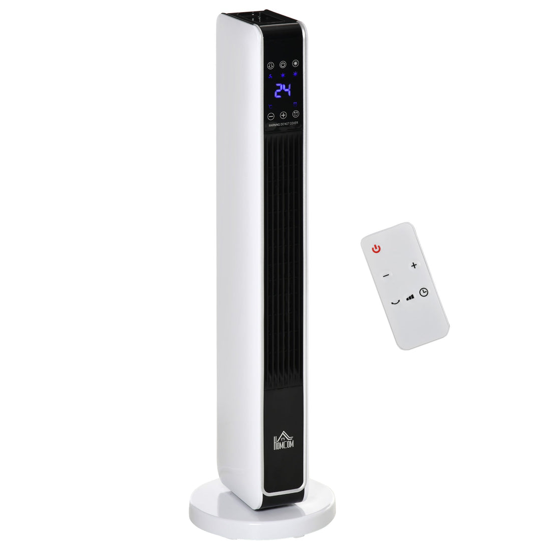 1100W/2200W Space Heater with 65° Oscillation & 8-Hour Timer and Overheat & Tip Over Protection, Room Heater with 2 Heat and Fan for Bedroom, 29 inch