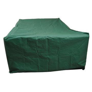 Outdoor Garden Furniture Cover Waterproof, Anti-UV 600D Heavy Duty Oxford Fabric Patio Furniture Cover for Rectangular Sofa Table Set, Green, 205 x 145 x 70 cm