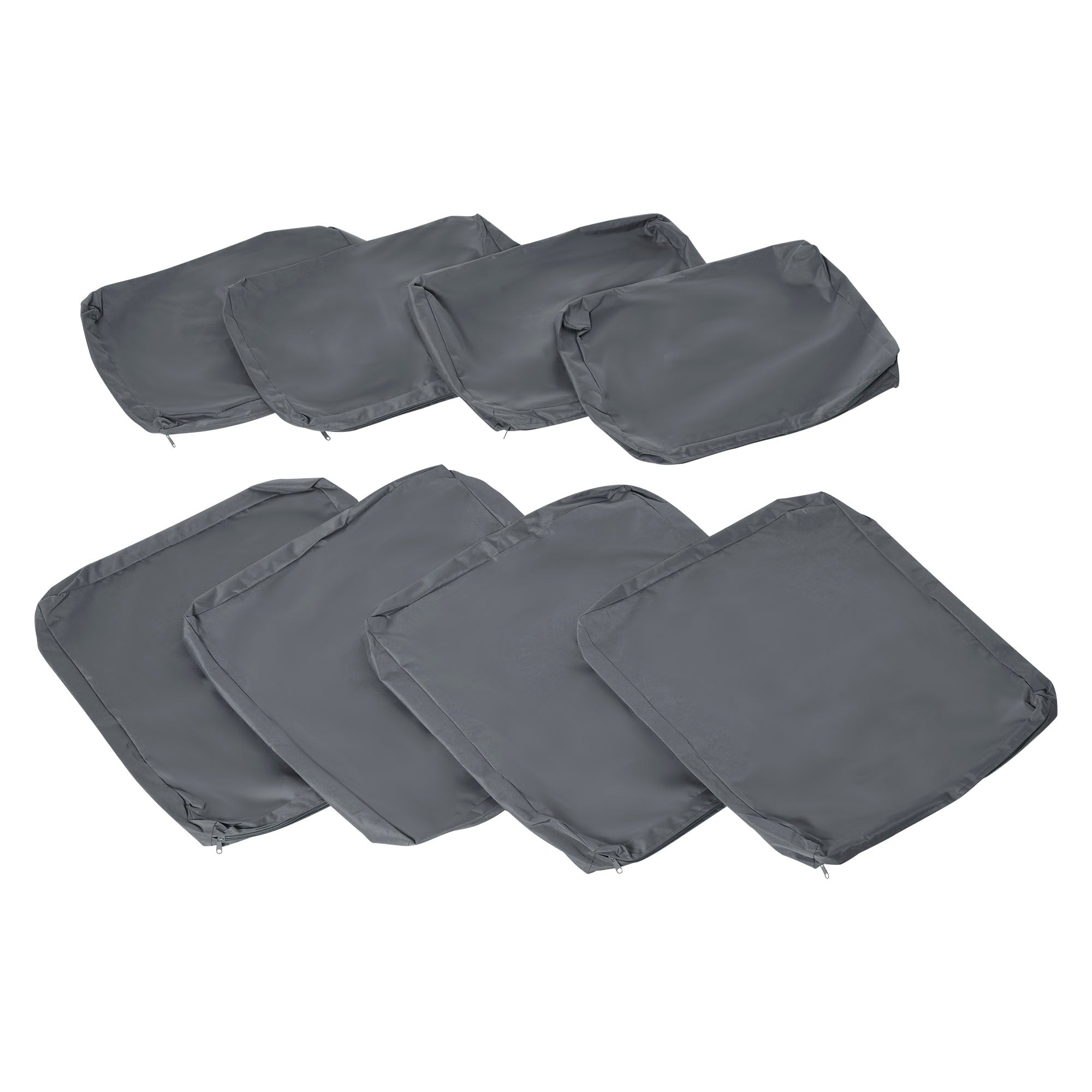Replacement Cushion Cover Garden Rattan Patio Furniture Seat Cover Polyester Outdoor Deep Grey- No Cushion Included