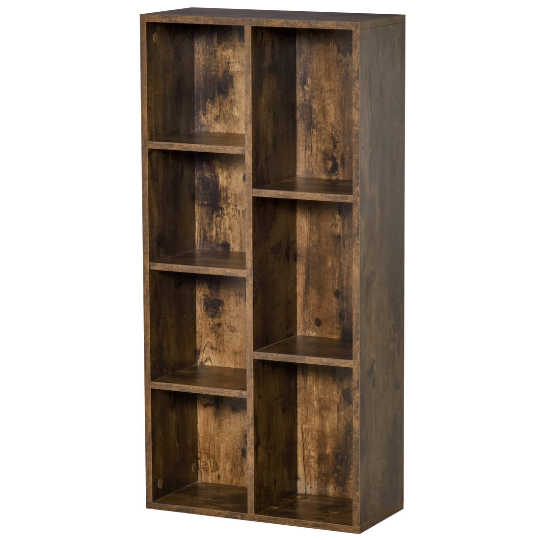 103cm Bookcase Sideboard 6 Cubes Free Standing Bookshelf Shelves Unit Display Storage Cabinet for Living Room White