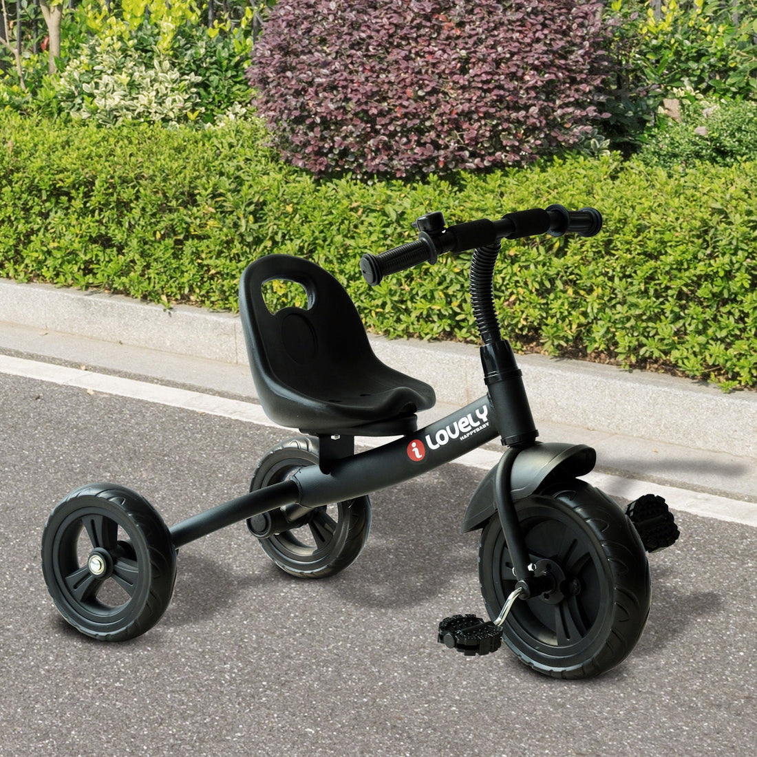 Kids Trike Toddler Tricycle Children Ride on 3 Wheels Bike For 1.5 - 4 Years Black