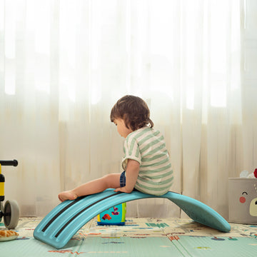 Balance Board, Kids Wobble board, for Ages 3-6 Years - Blue