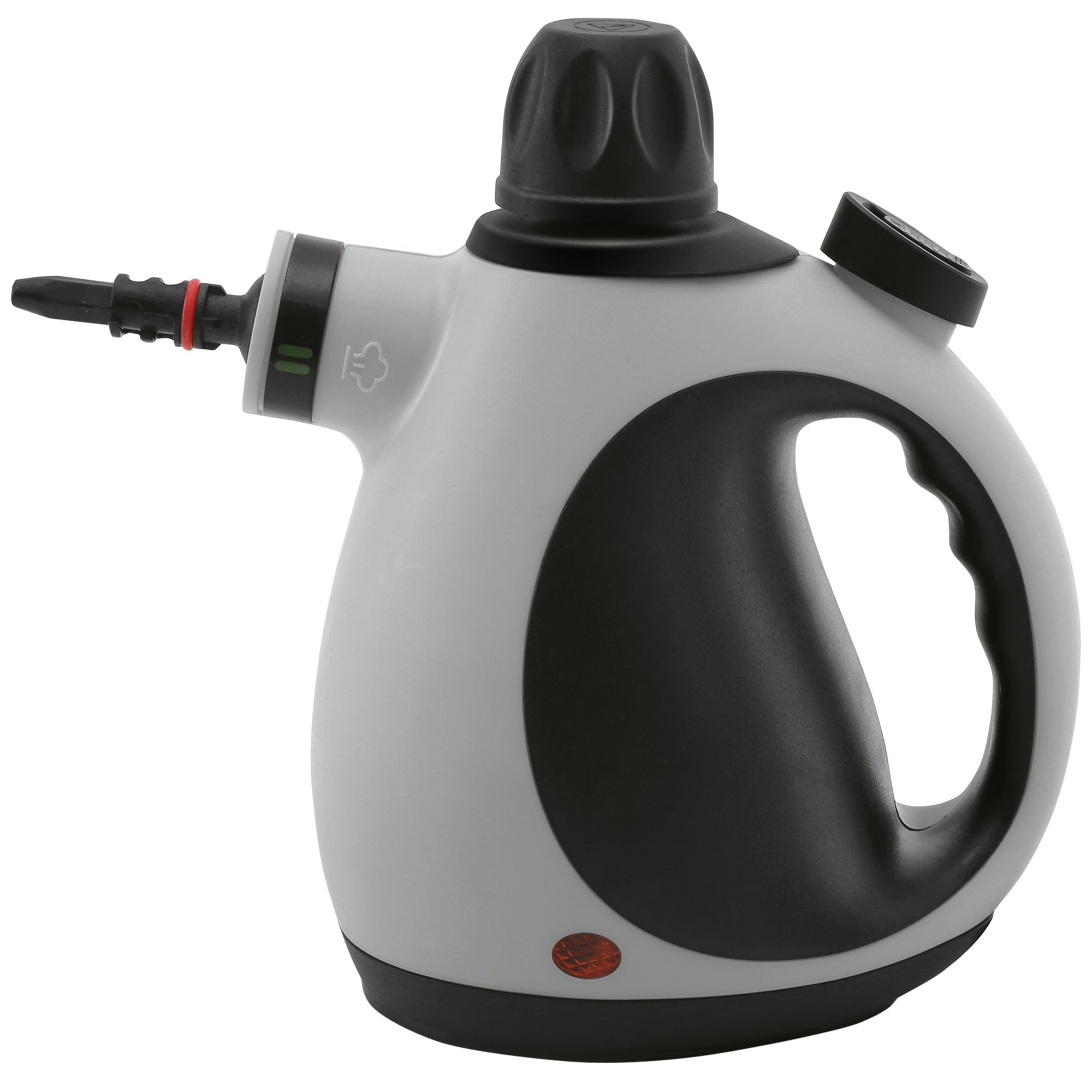 Handheld Steam Cleaner for Chemical Free Cleaning, Portable Multi-purpose Steamer with 9 Pieces Accessory for Kitchen, Bathroom, Window, Car Seat, Carpet, Sofa, 1050W, 350ML Tank, Grey