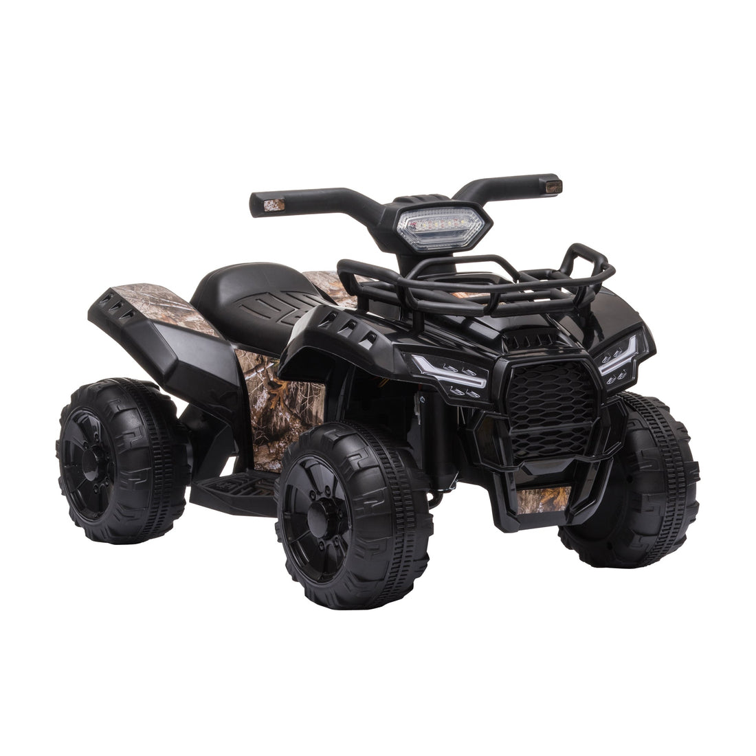 6V Kids Electric Ride on Car Toddlers Quad Bike All Terrain Vehicle Toy With Music for 18-36 months Pink