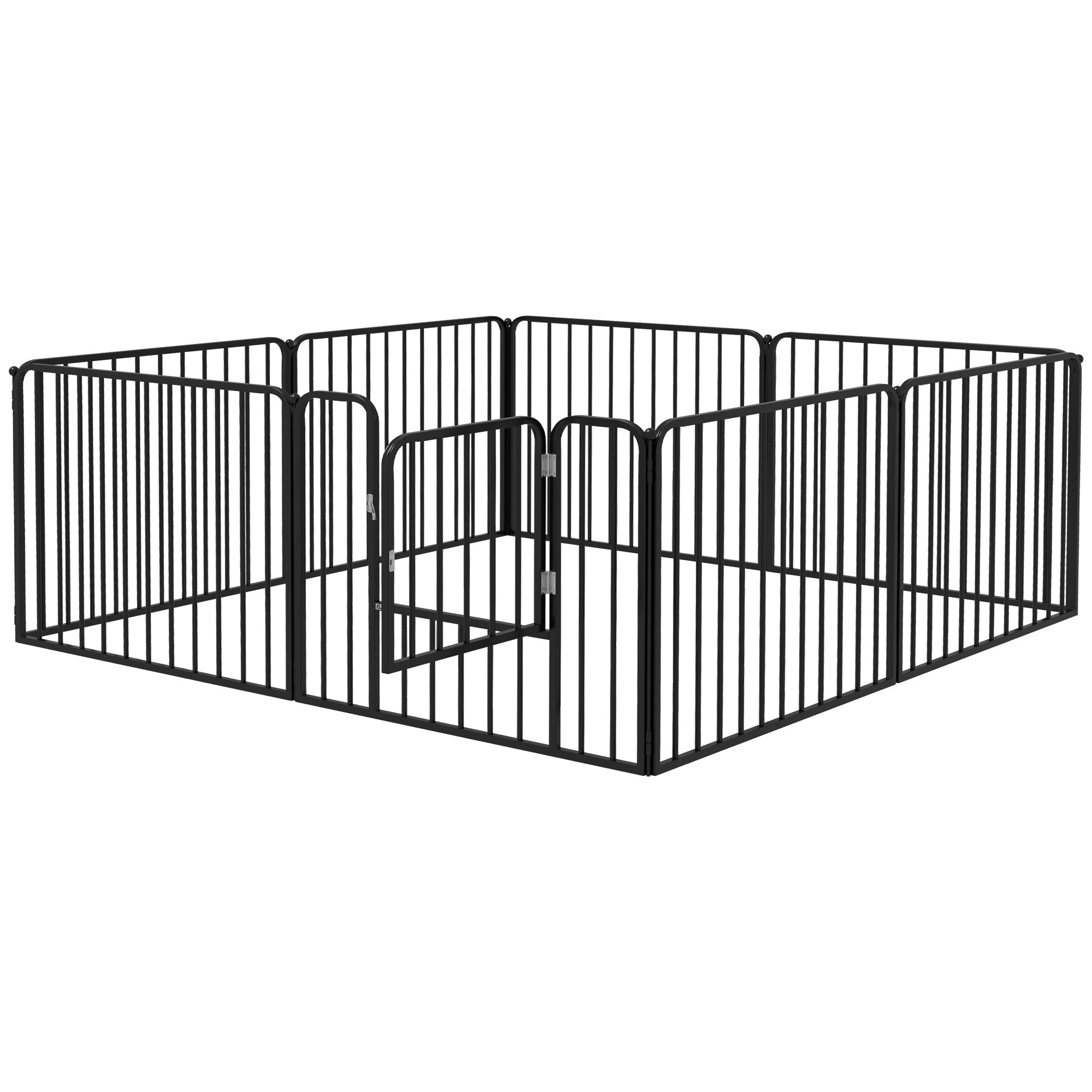 60cm 8 Panels Heavy Duty Dog Pen, Pet Playpen for Indoors, Outdoors, Small Dogs