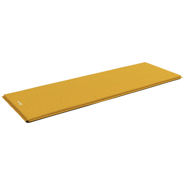 Single Inflatable Mattress Sleeping Pad, Self-Inflating, Khaki