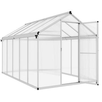 10 x 6ft Aluminium Frame Walk-In Greenhouse