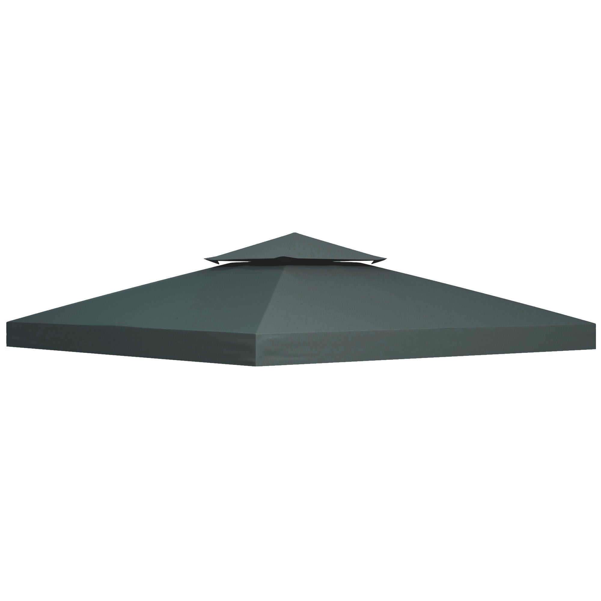 Gazebo Roof Replacement, for 3 x 3(m) Frames - Grey