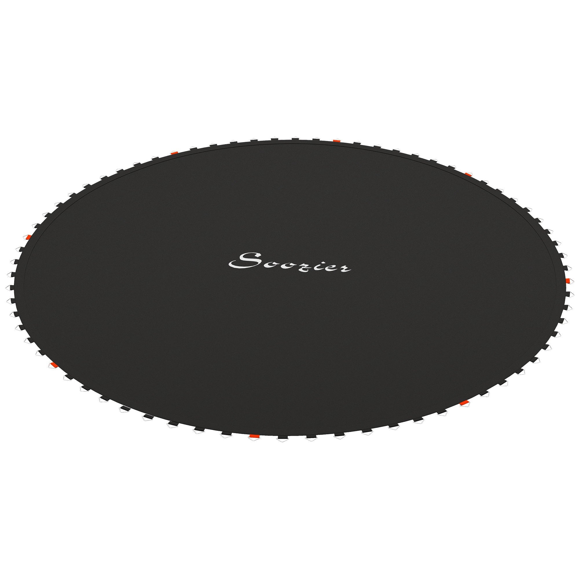 SPORTNOW Trampoline Replacement Mat with Spring Pull Tool, 54 V-Hooks, for 10ft Trampoline using 14cm Springs, Black